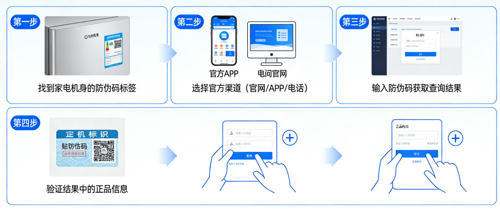 家电怎么查询防伪码信息？家电怎么查是不是正品？