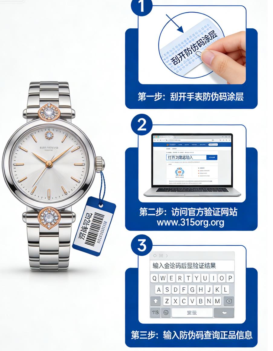 手表防伪码怎么查询？防伪码怎么查询正品手表？
