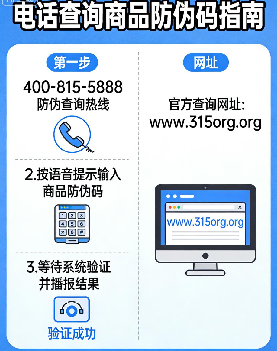 电话查询防伪码系统，怎样查询商品防伪码？