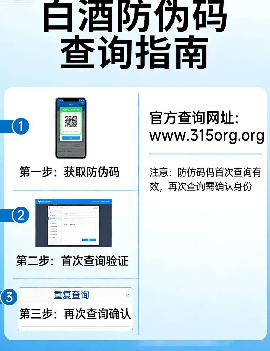白酒的防伪码查询，防伪码如何再次查询？
