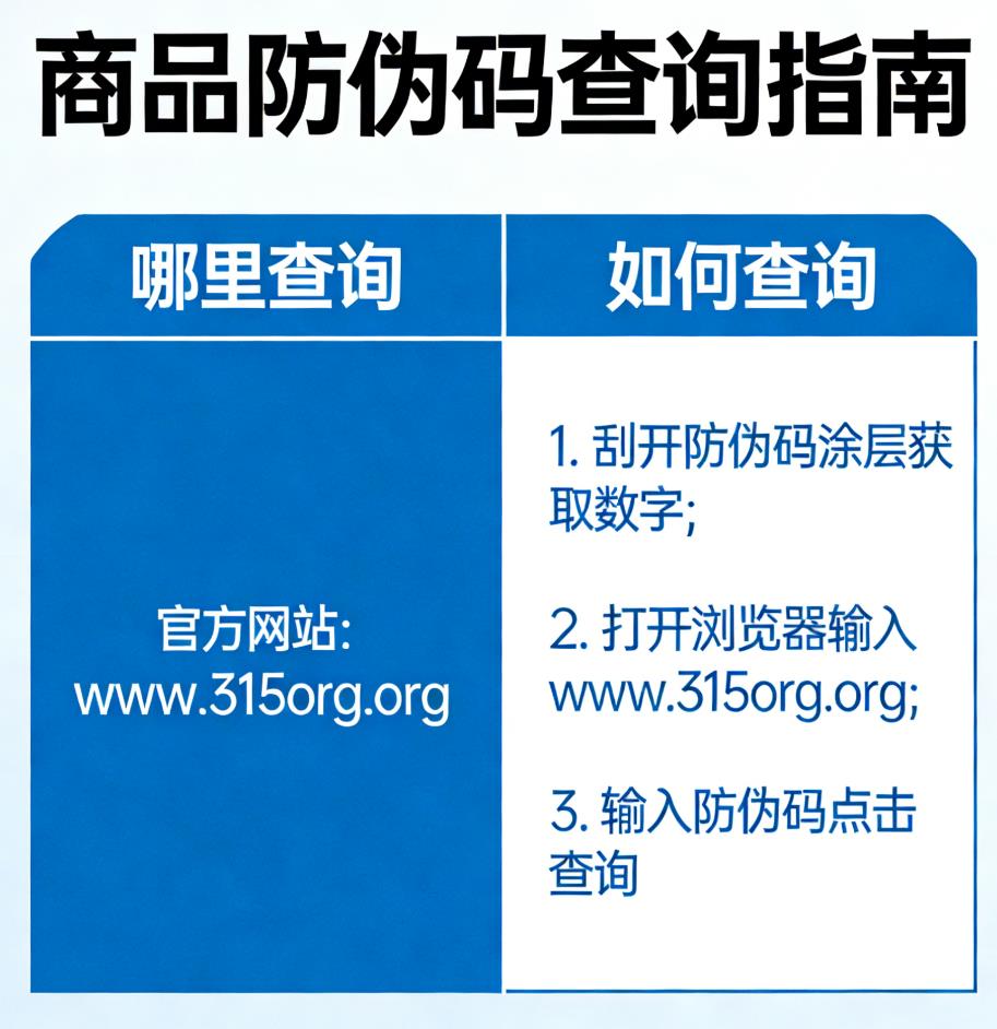 商品防伪码哪里查询？商品防伪码如何查询？