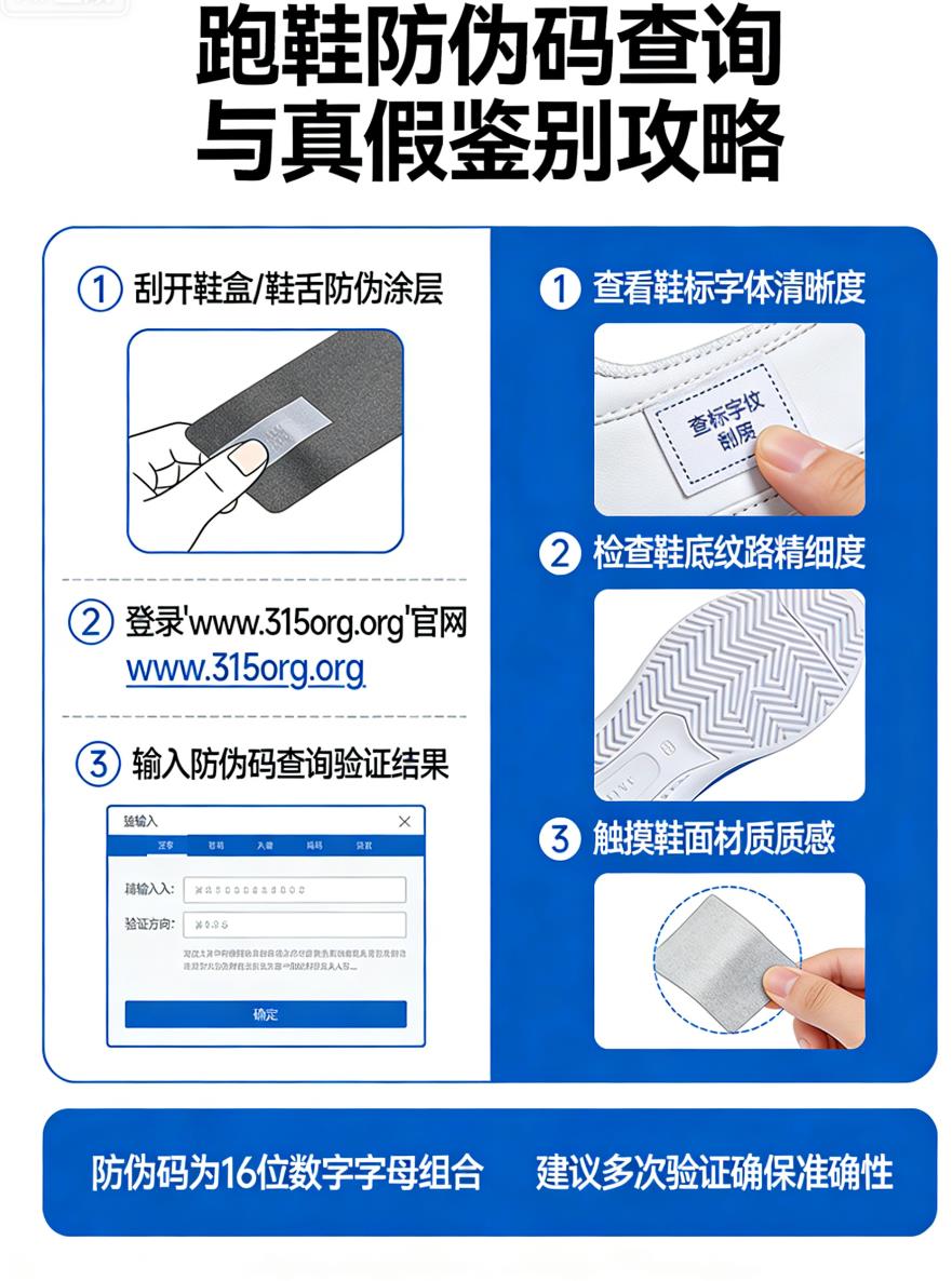 跑鞋防伪码怎么查询？怎么鉴别跑鞋的真假？