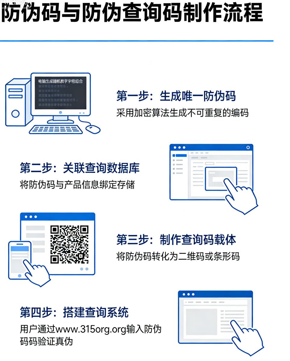 防伪码怎么制作，怎样制作防伪查询码？