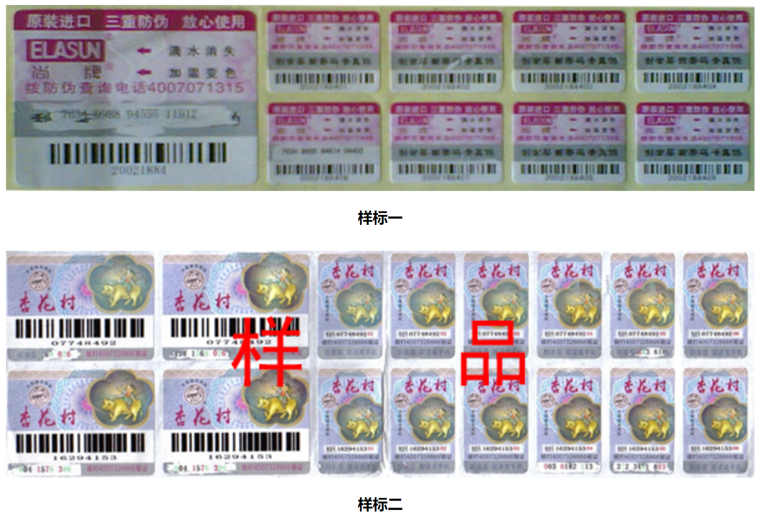 防伪防窜货系统物流管理与控制解决方案的防伪技术原理