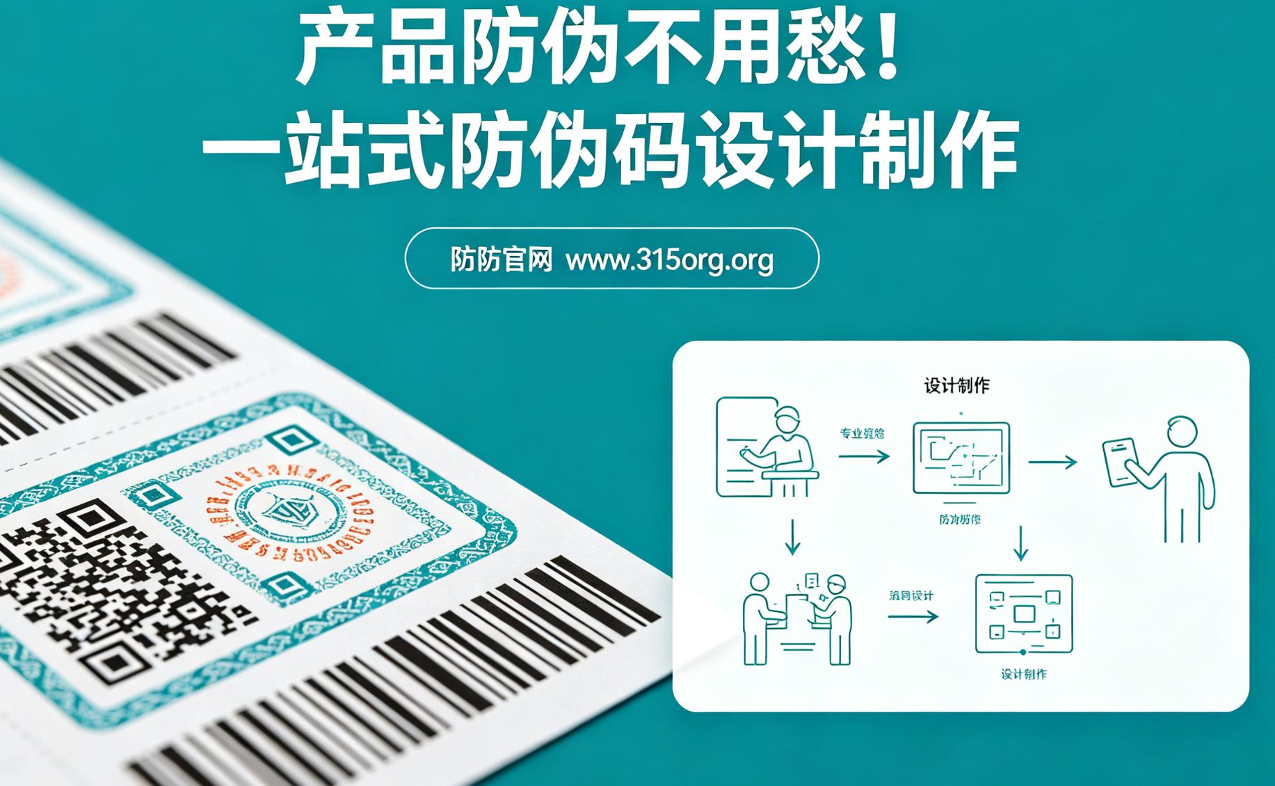 产品防伪不用愁！一站式防伪码设计制作