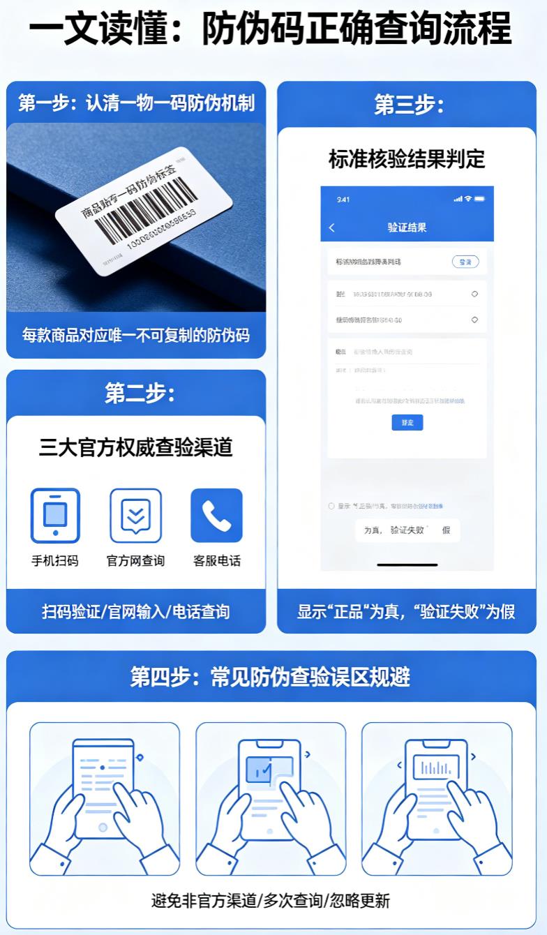 别再查错了!防伪码正确查询方法在这里 别再查错了!防伪码正确查询方法在这里