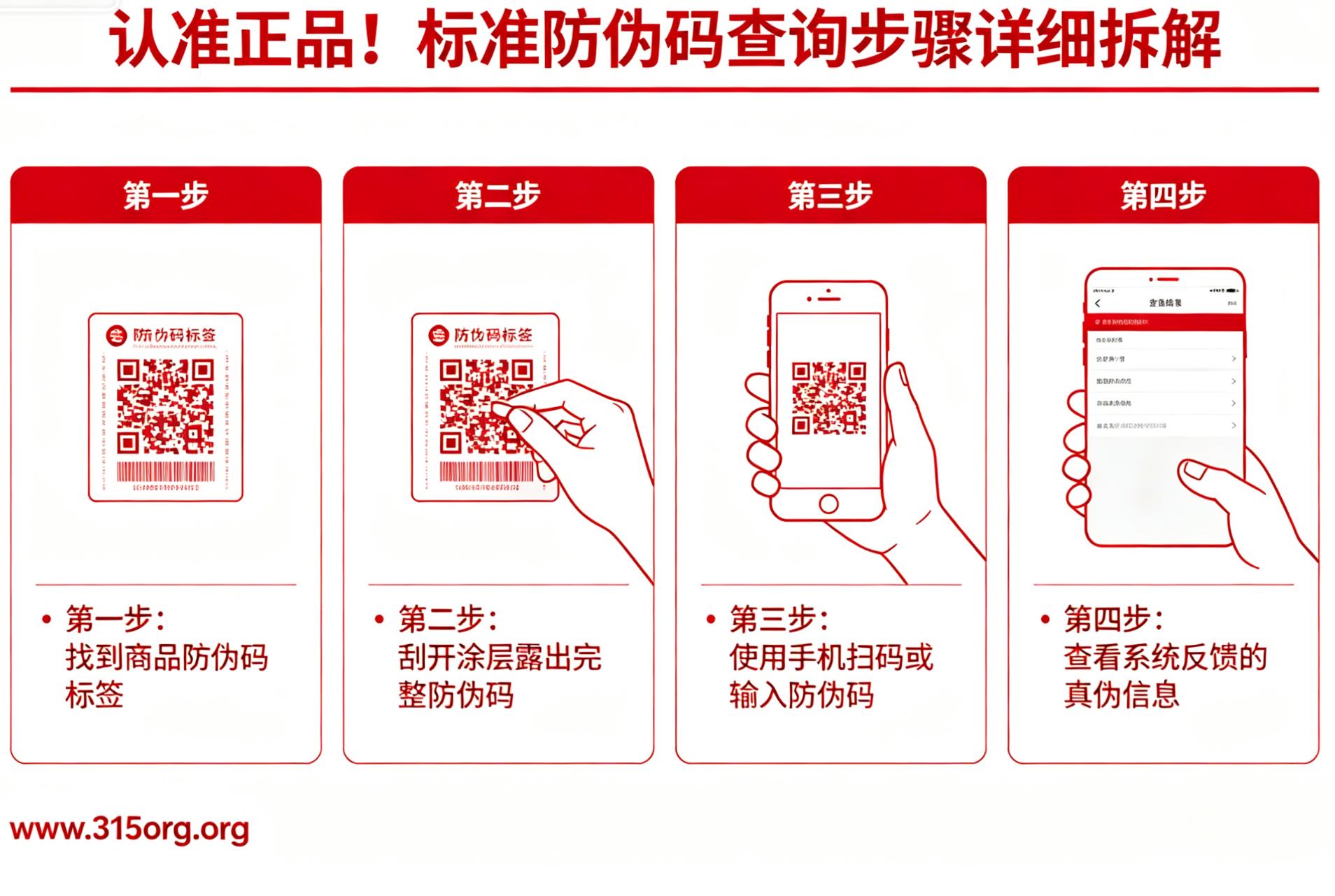 认准正品！标准防伪码查询步骤详细拆解