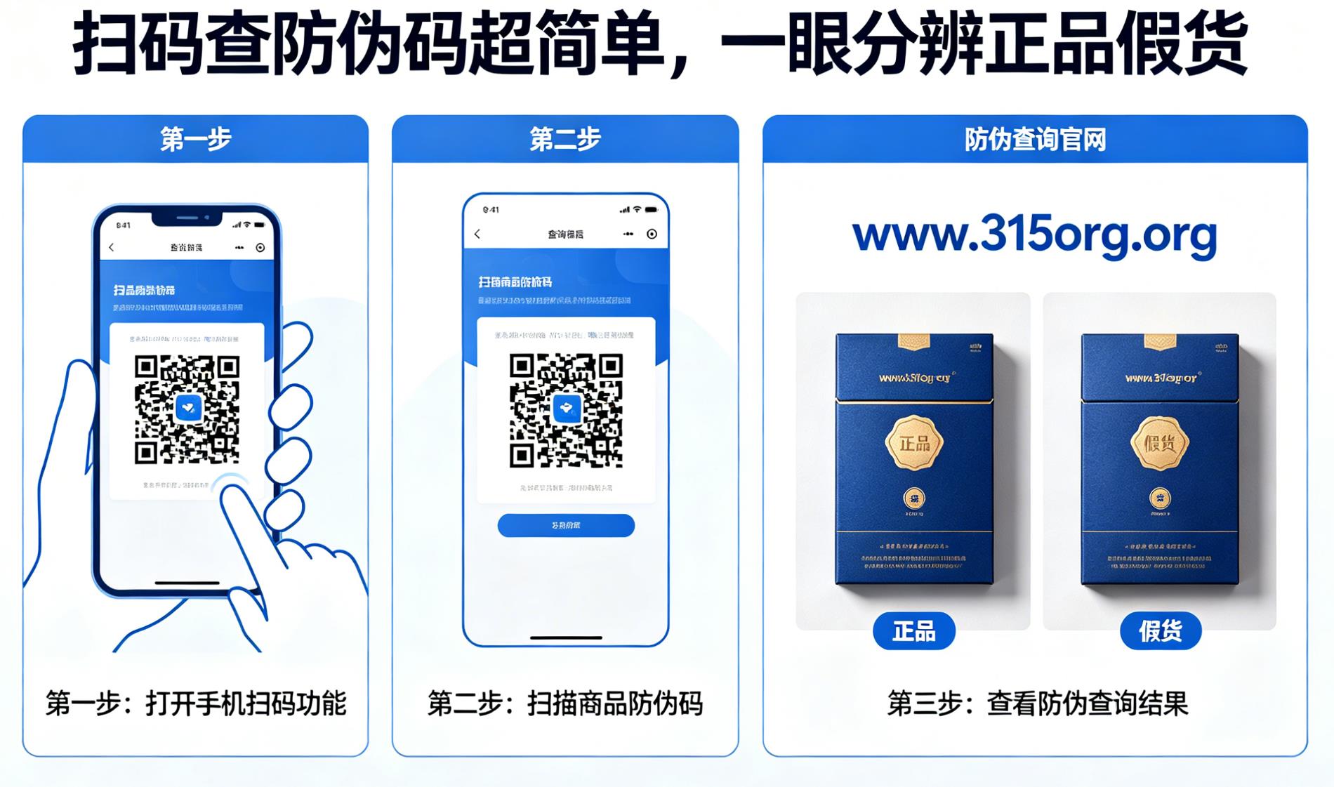 扫码查防伪码超简单,一眼分辨正品假货 扫码查防伪码超简单,一眼分辨正品假货