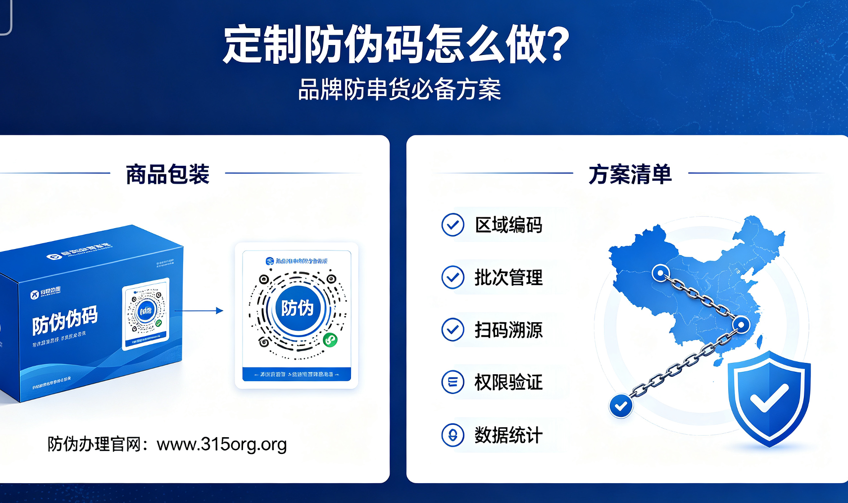 定制防伪码怎么做？品牌防串货必备方案