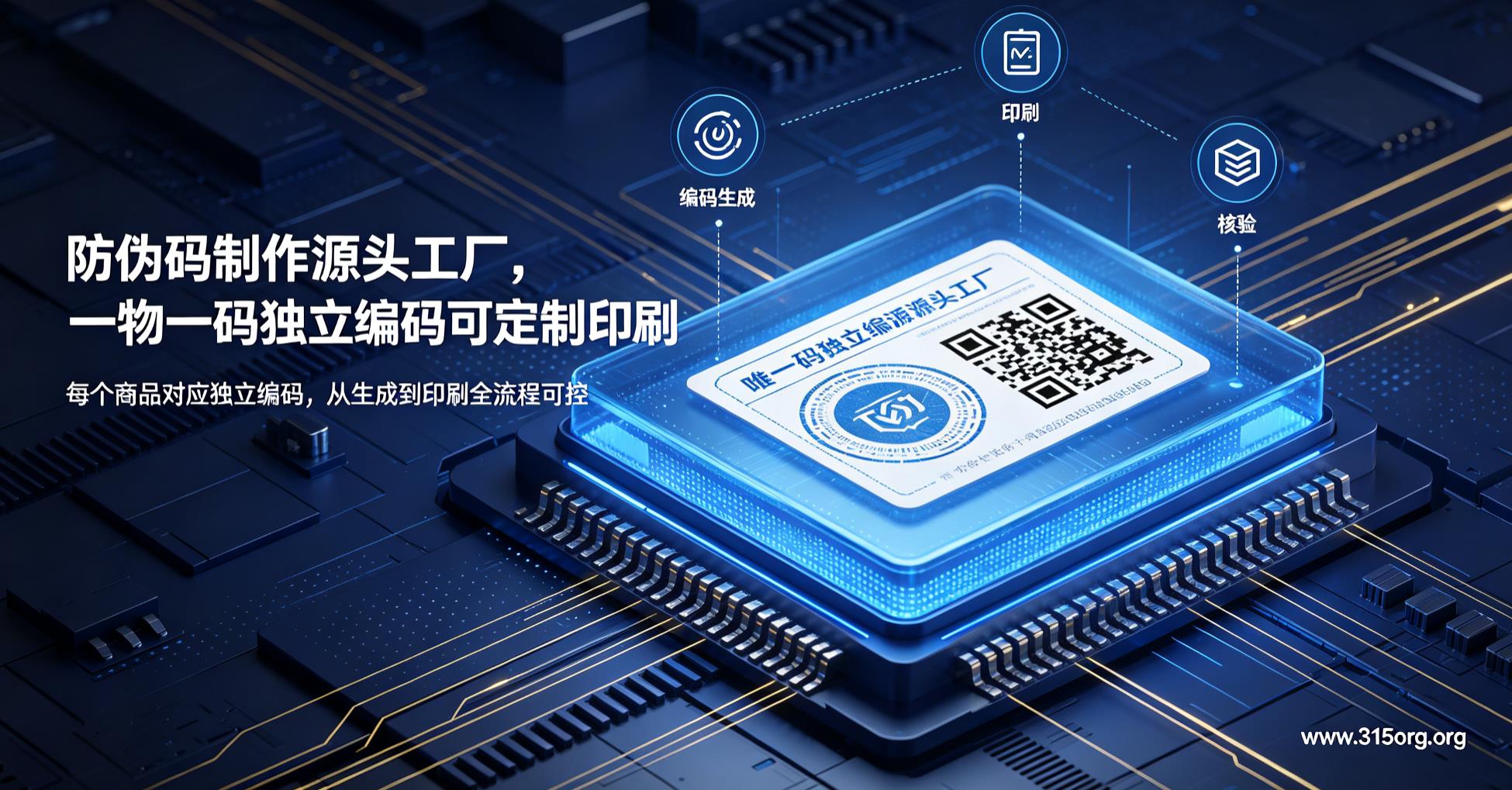 防伪码制作源头工厂，一物一码独立防伪码可定制印刷