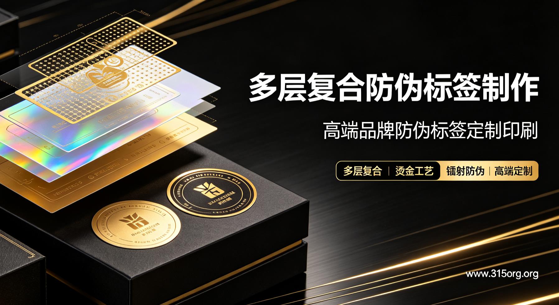 品牌防伪标识怎么制作，激光全息防伪标识生产工艺