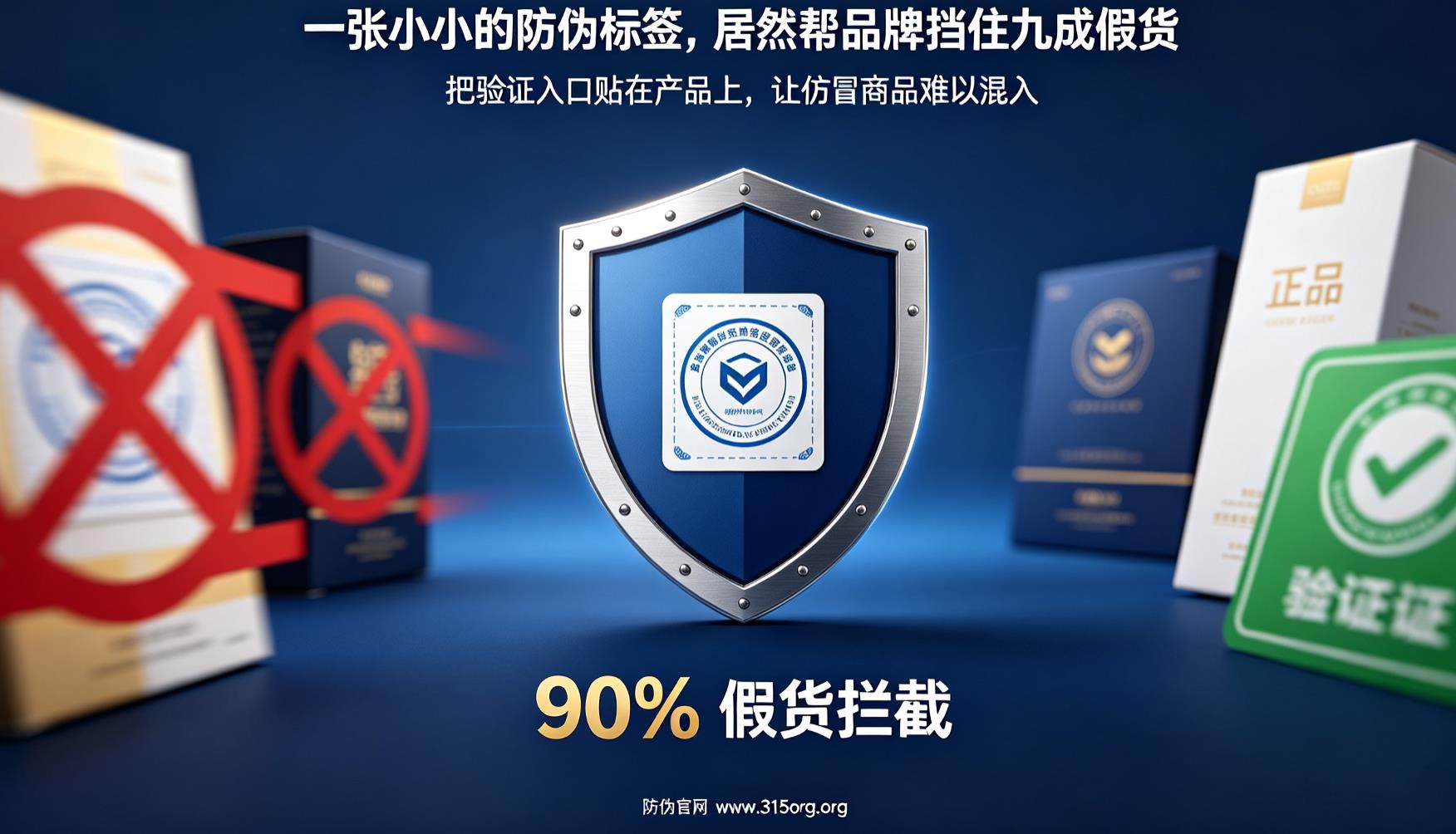 一张小小的防伪标签，居然帮品牌挡住九成假货