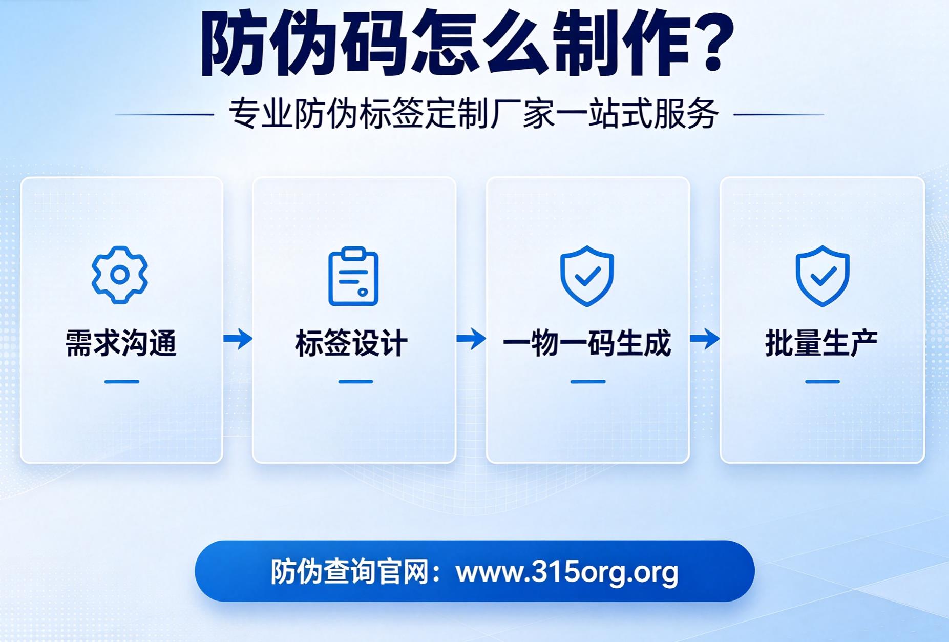 防伪码怎么制作？专业防伪标签定制厂家一站式服务