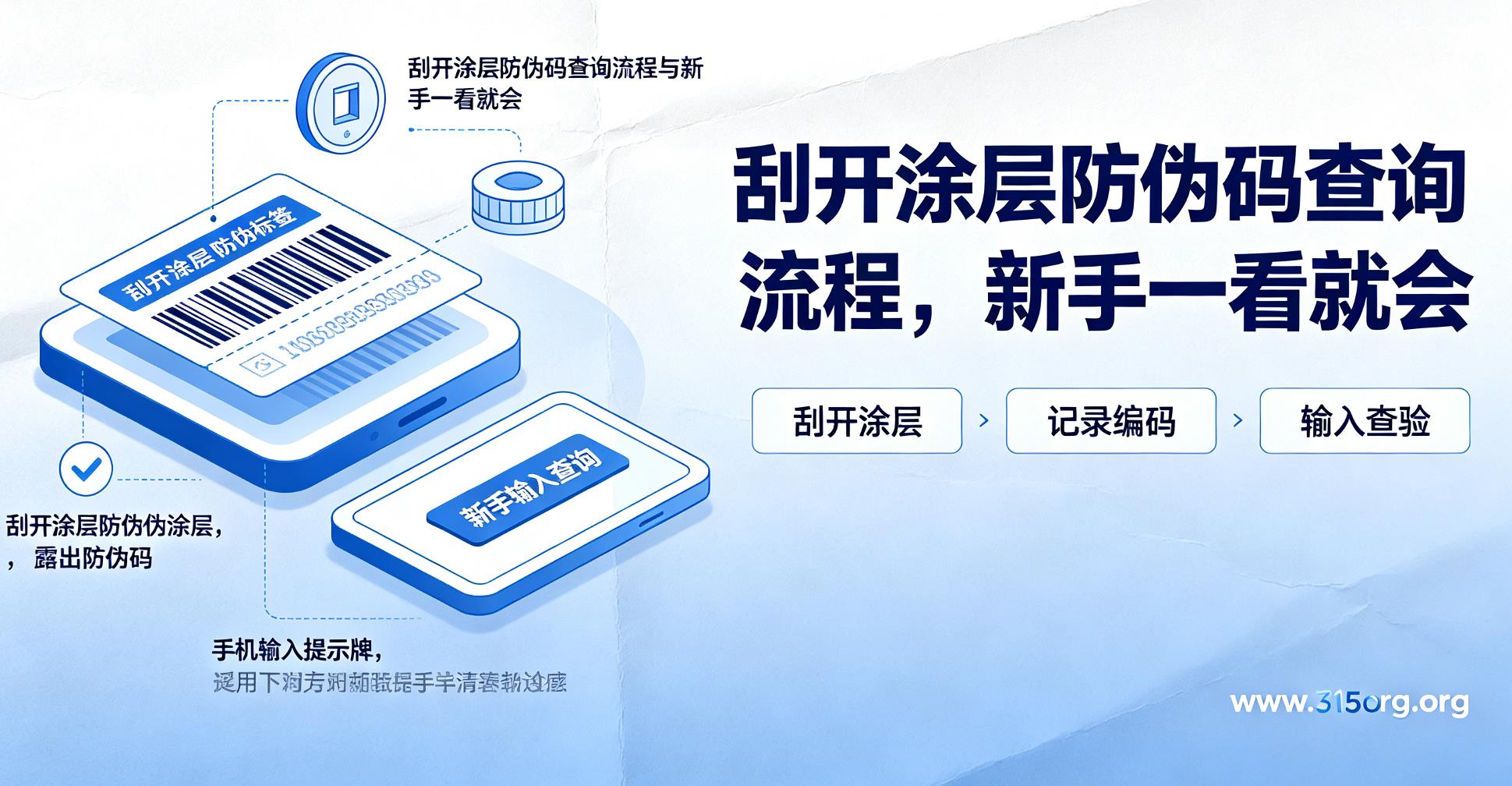 刮开涂层防伪码查询流程，新手一看就会