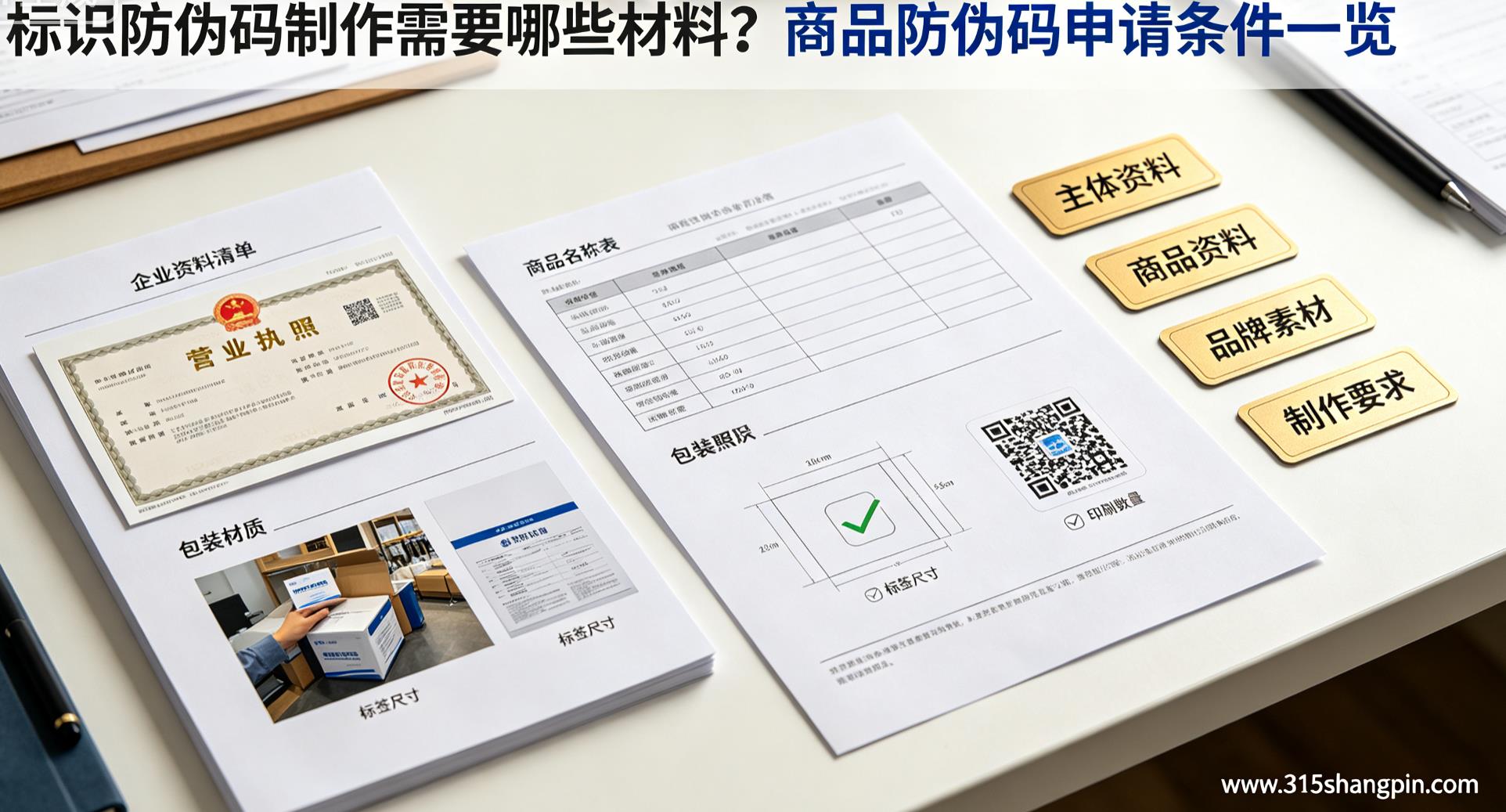 标识防伪码制作需要哪些材料？商品防伪码申请条件一览