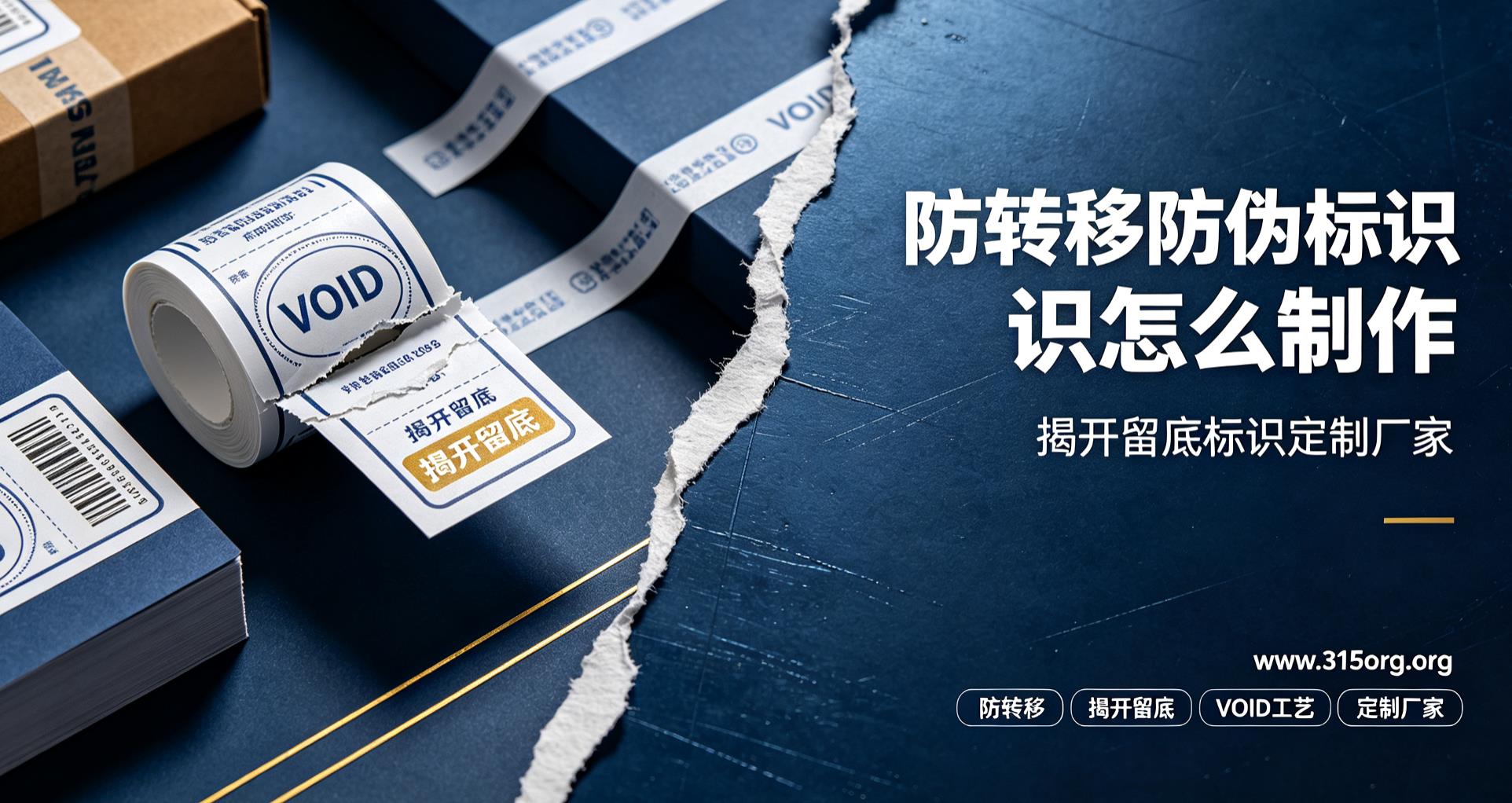 防转移防伪标识怎么制作，揭开留底标识定制厂家