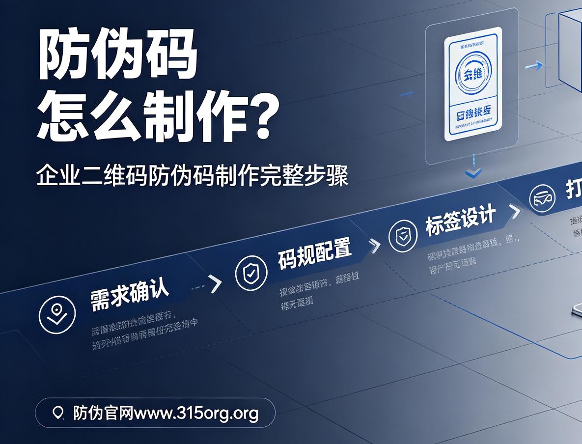 防伪码怎么制作？企业二维码防伪码制作完整步骤