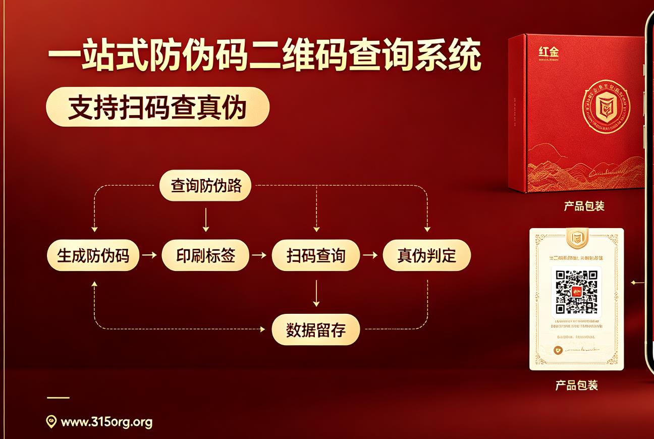 一站式防伪码二维码查询系统，支持扫码查真伪