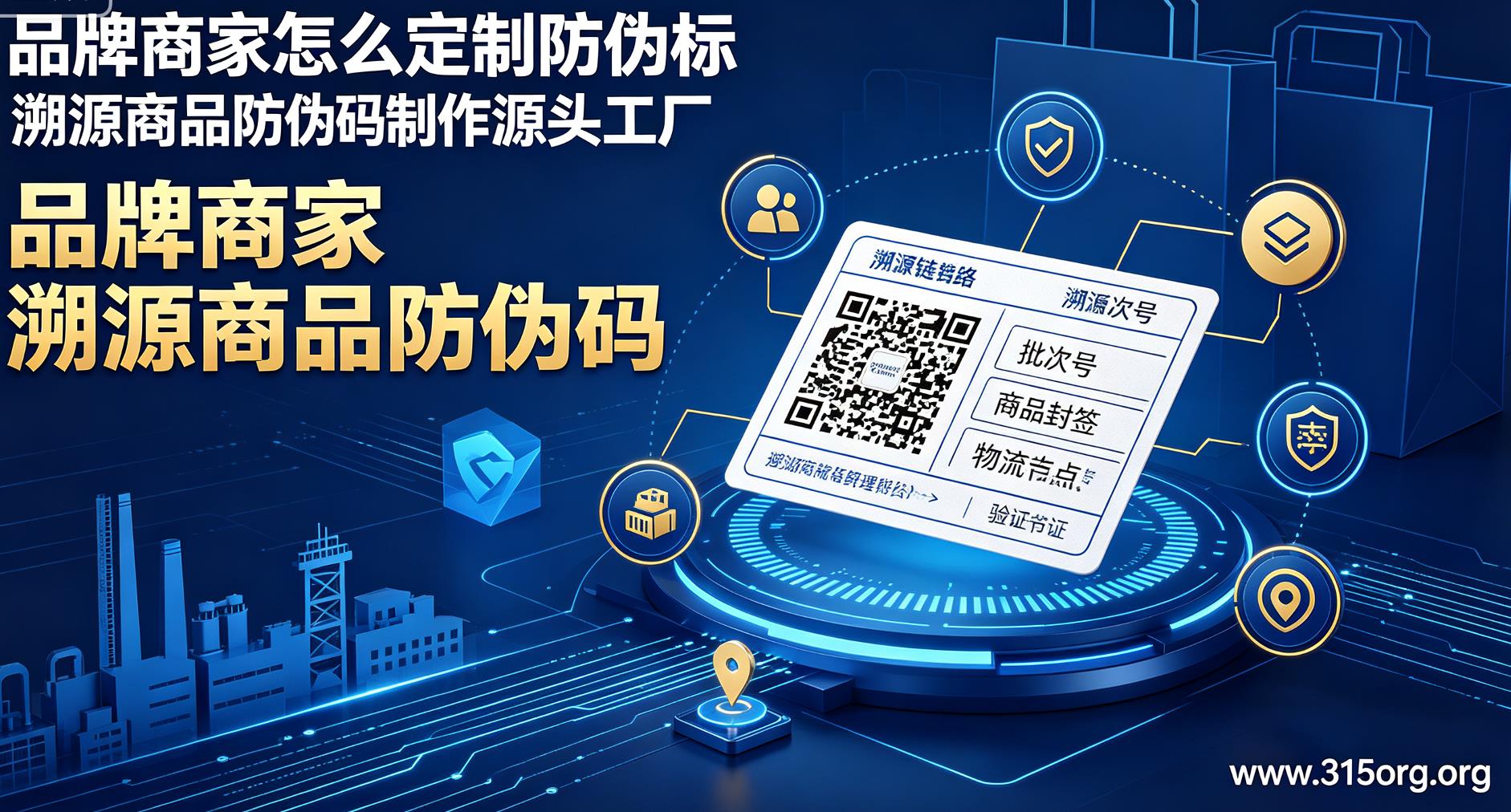 品牌商家怎么定制防伪标，溯源商品防伪码制作源头工厂