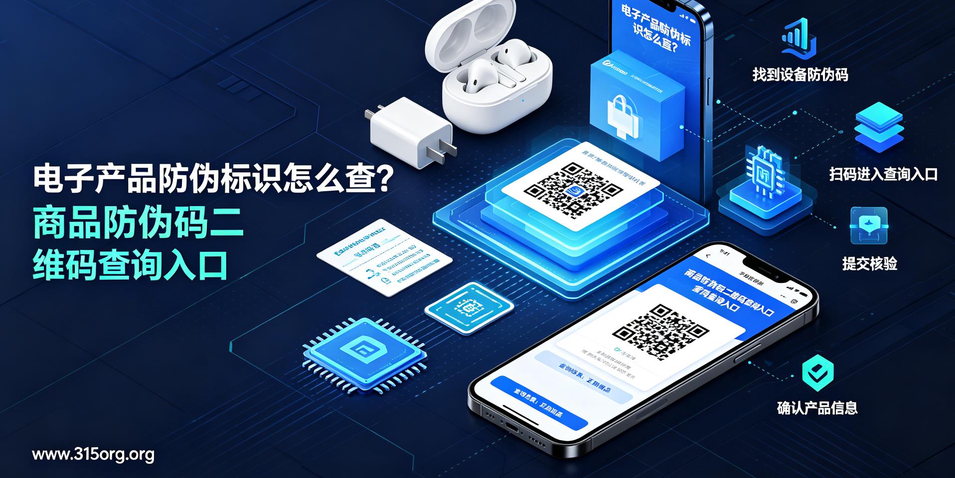 电子产品防伪标识怎么查？商品防伪码二维码查询入口