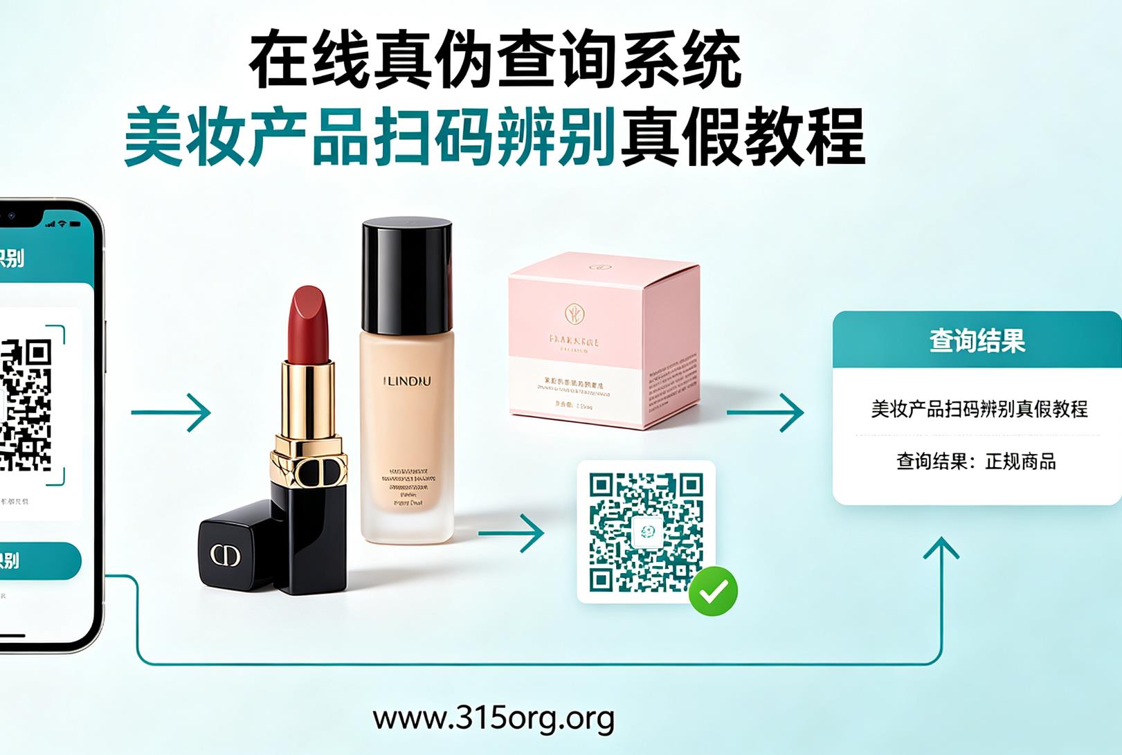 在线真伪查询系统,美妆产品扫码辨别真假教程 在线真伪查询系统,美妆产品扫码辨别真假教程