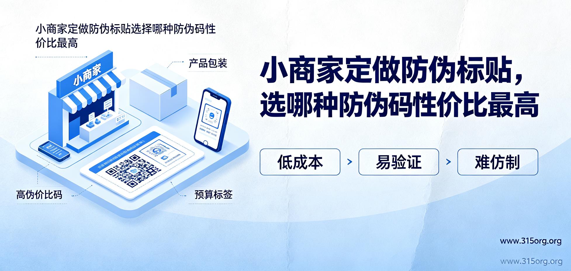 小商家定做防伪标贴，选哪种防伪码价比、高