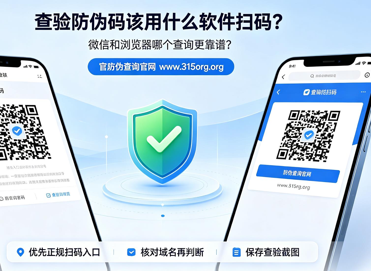 查验防伪码该用什么软件扫码？微信和浏览器哪个查询更靠谱？