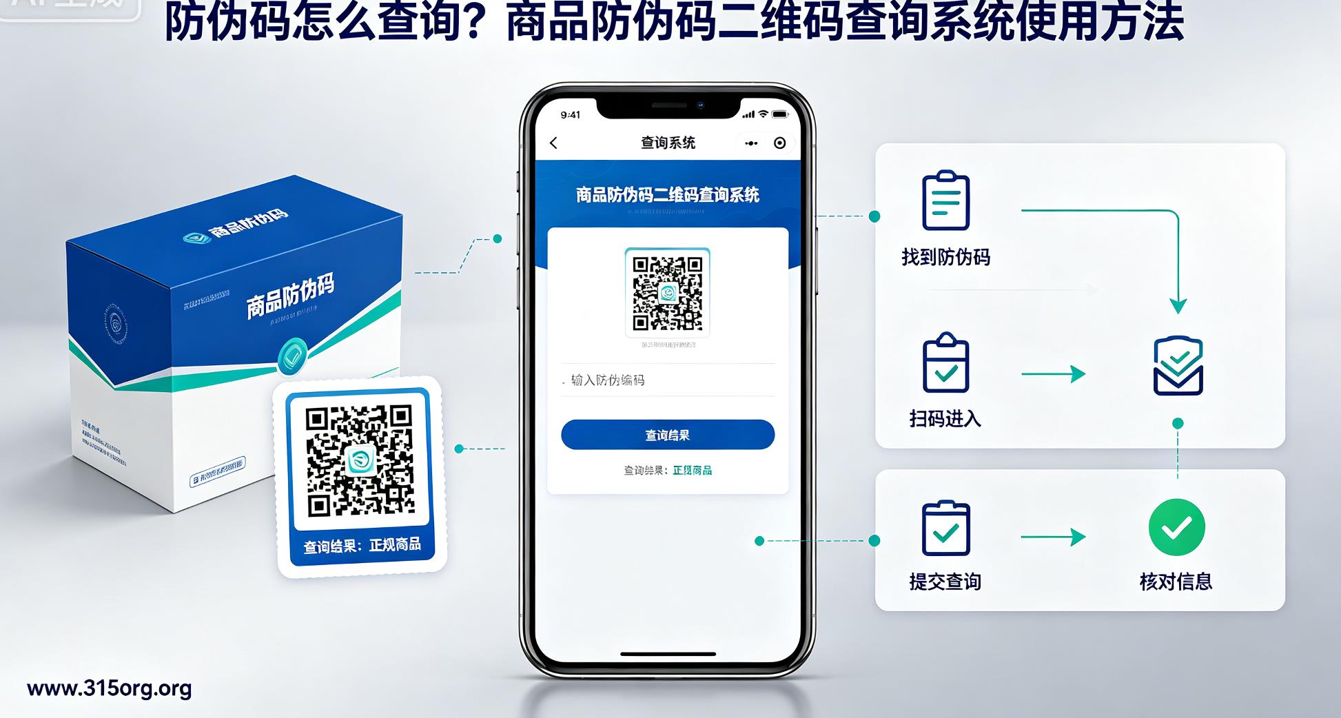 防伪码怎么查询？商品防伪码二维码查询系统使用方法