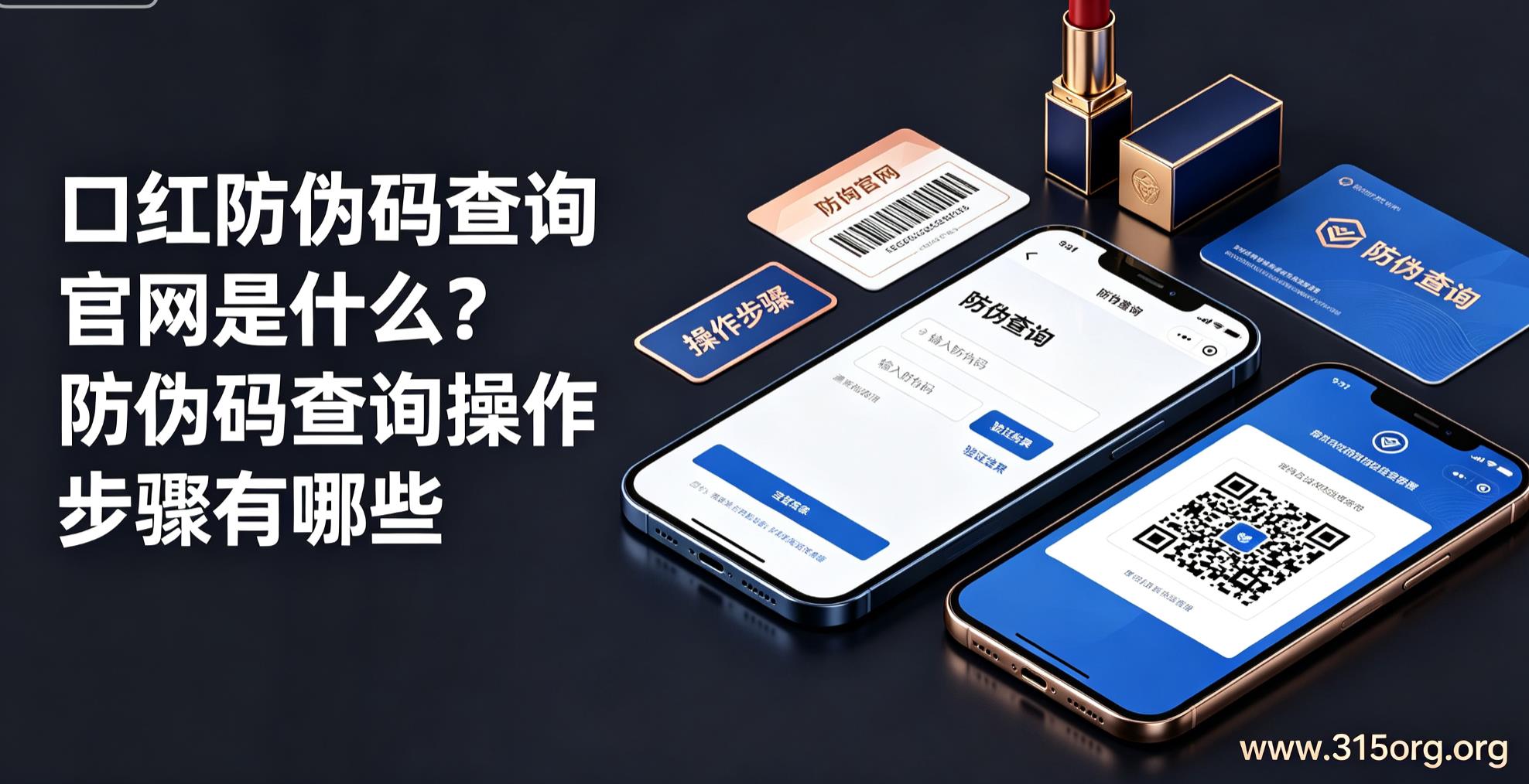 口红防伪码怎么查询正品？手机扫码防伪码查询步骤