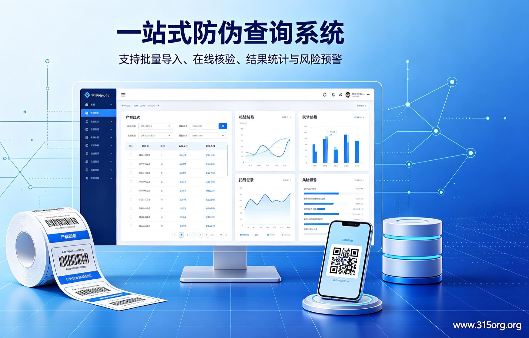一站式防伪查询系统,支持批量防伪码查询核验 一站式防伪查询系统,支持批量防伪码查询核验