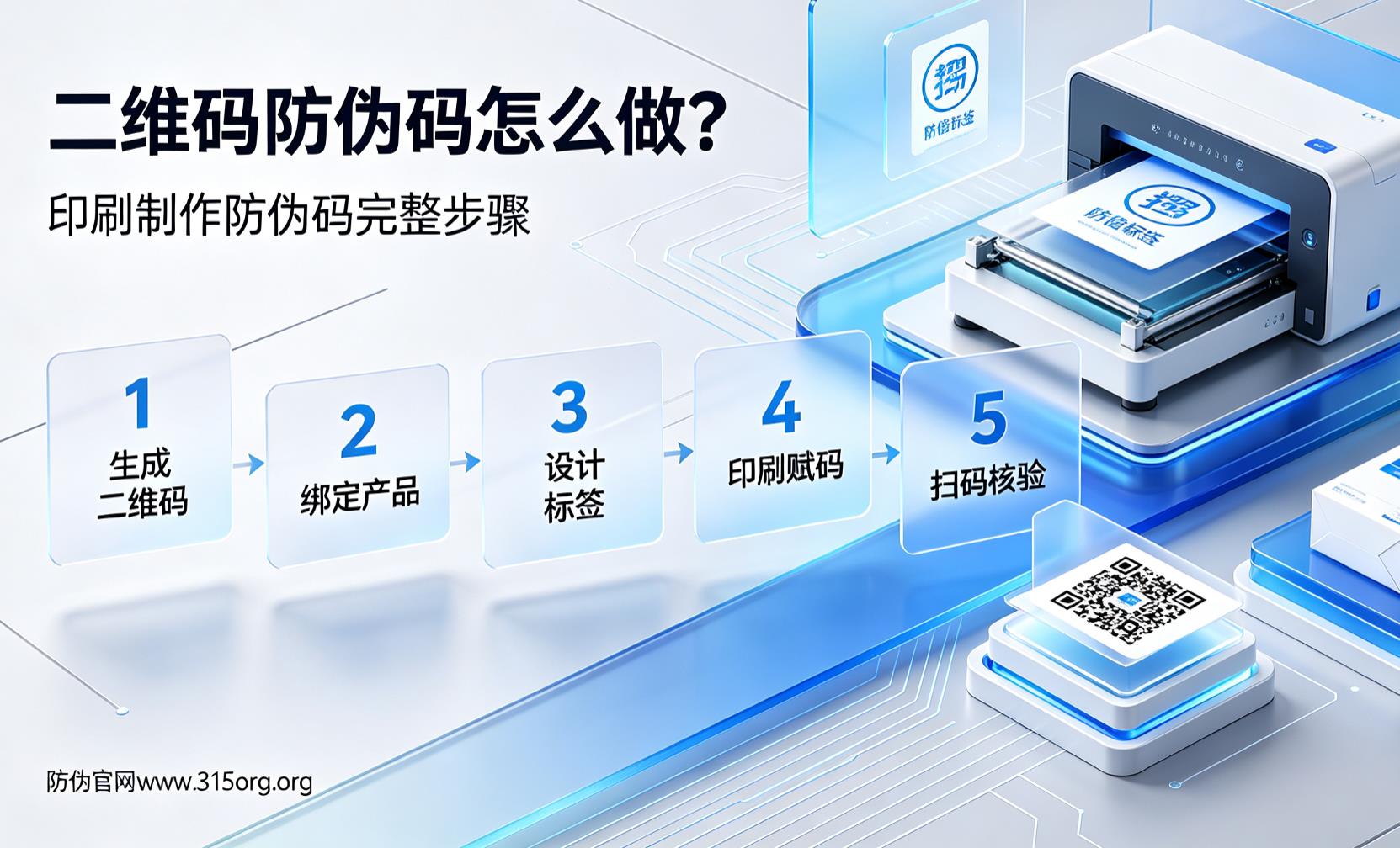 二维码防伪码怎么做？印刷制作防伪码完整步骤