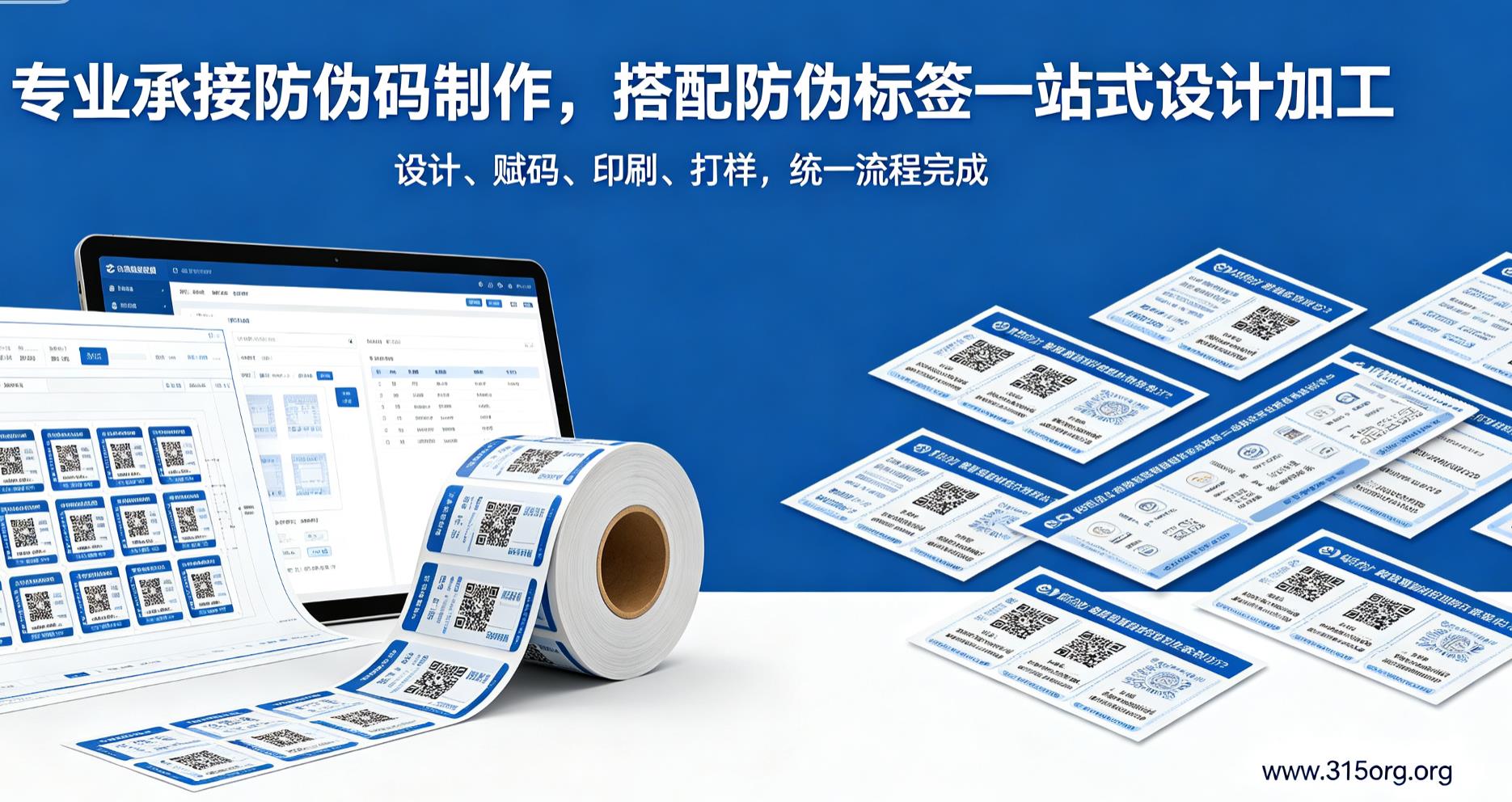 专业承接防伪码制作,搭配防伪标签一站式设计加工 专业承接防伪码制作,搭配防伪标签一站式设计加工