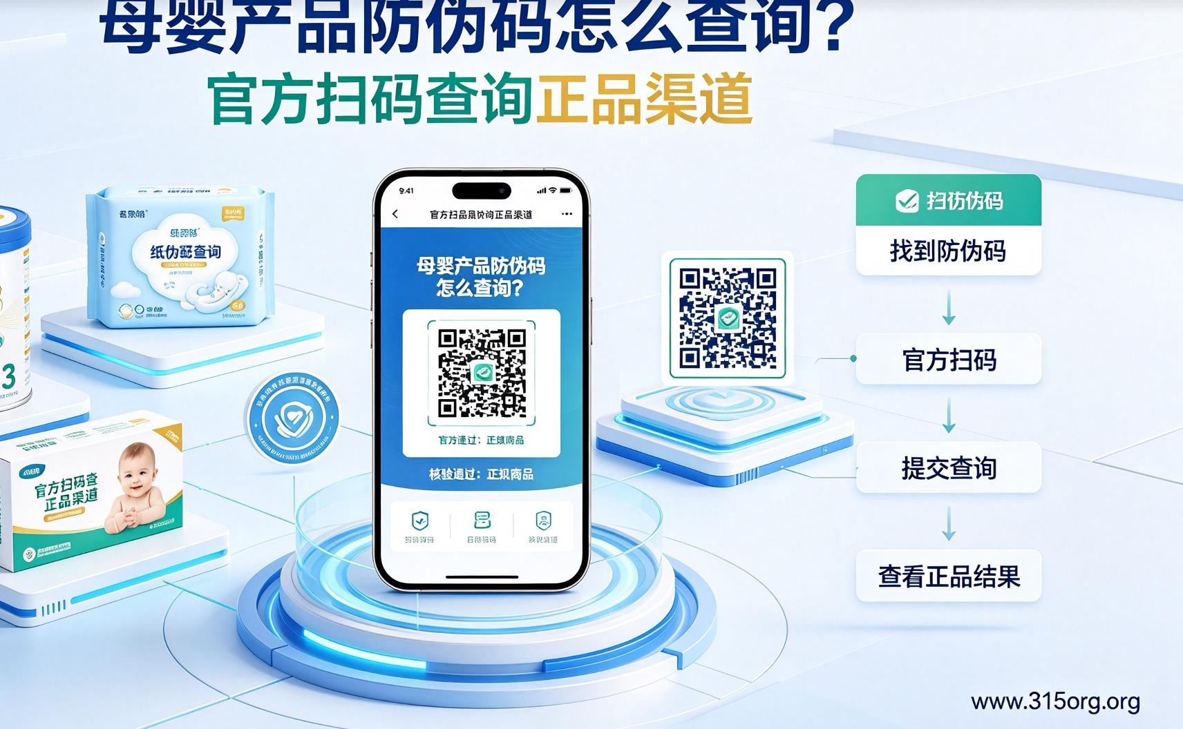 酒水商品防伪码查询系统，官网二维码查验防伪标识