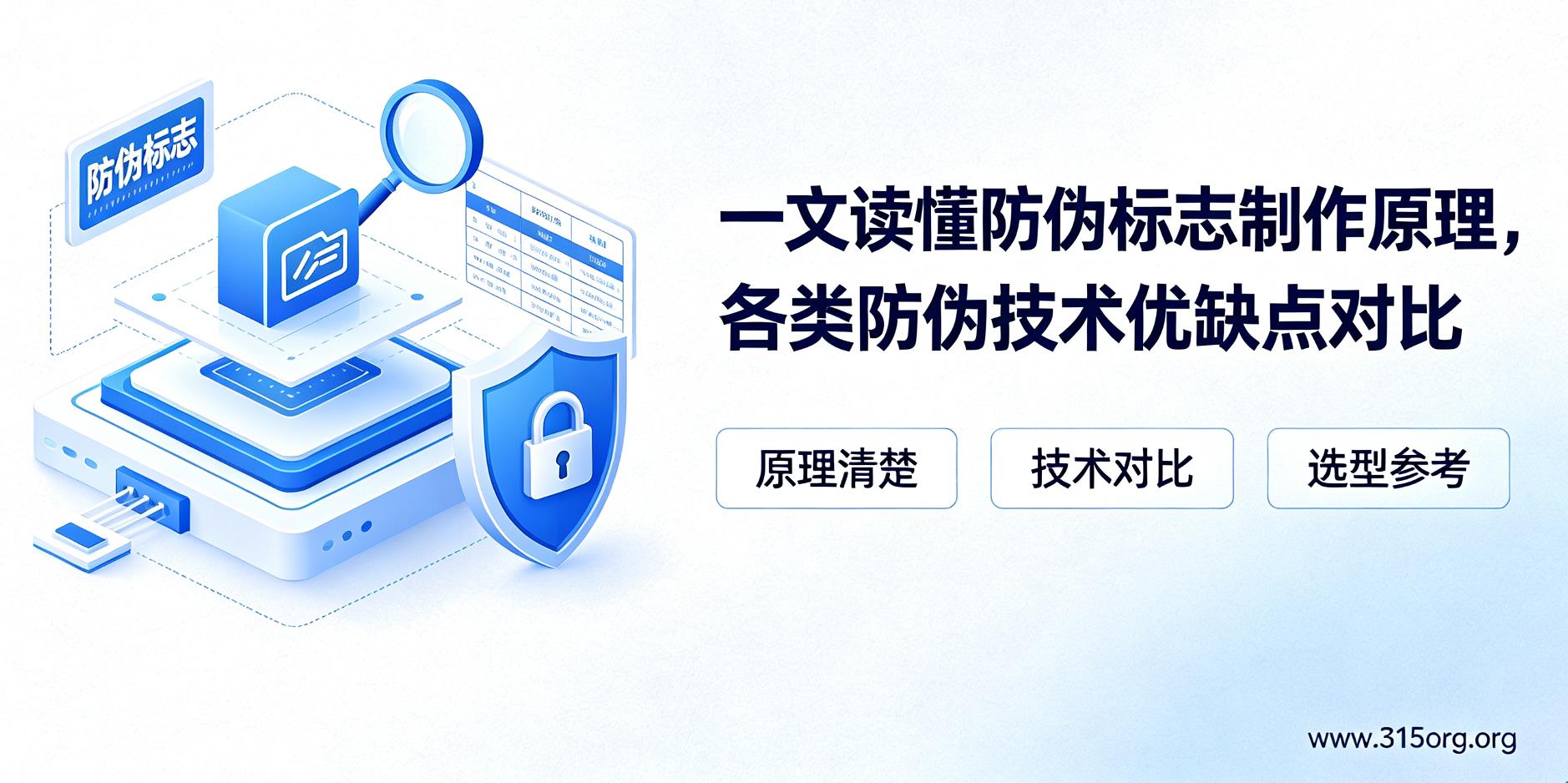 一文读懂防伪标志制作原理，各类防伪技术优缺点对比