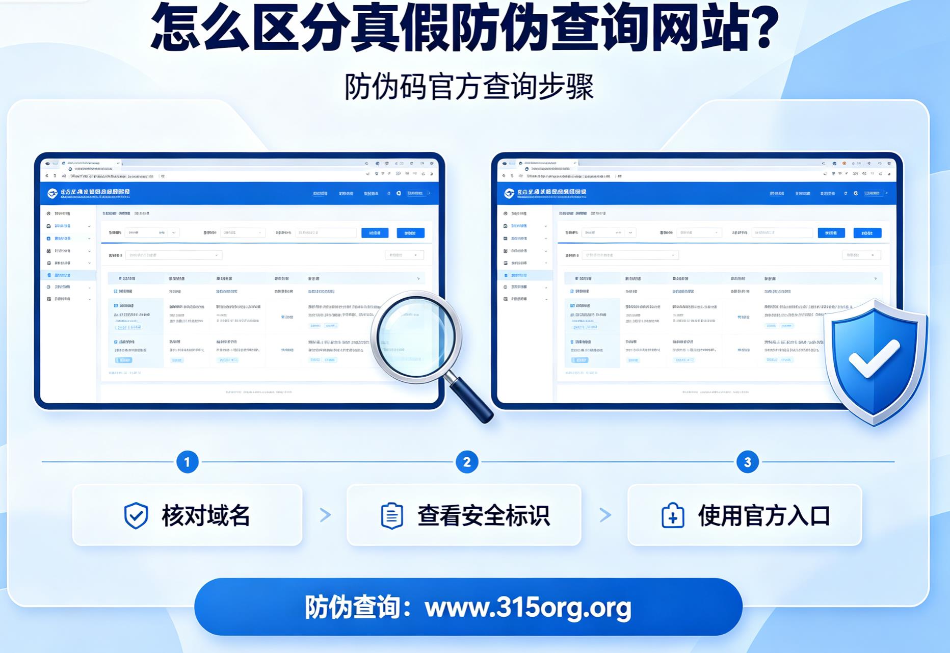 怎么区分真假防伪查询网站？防伪码官方查询步骤