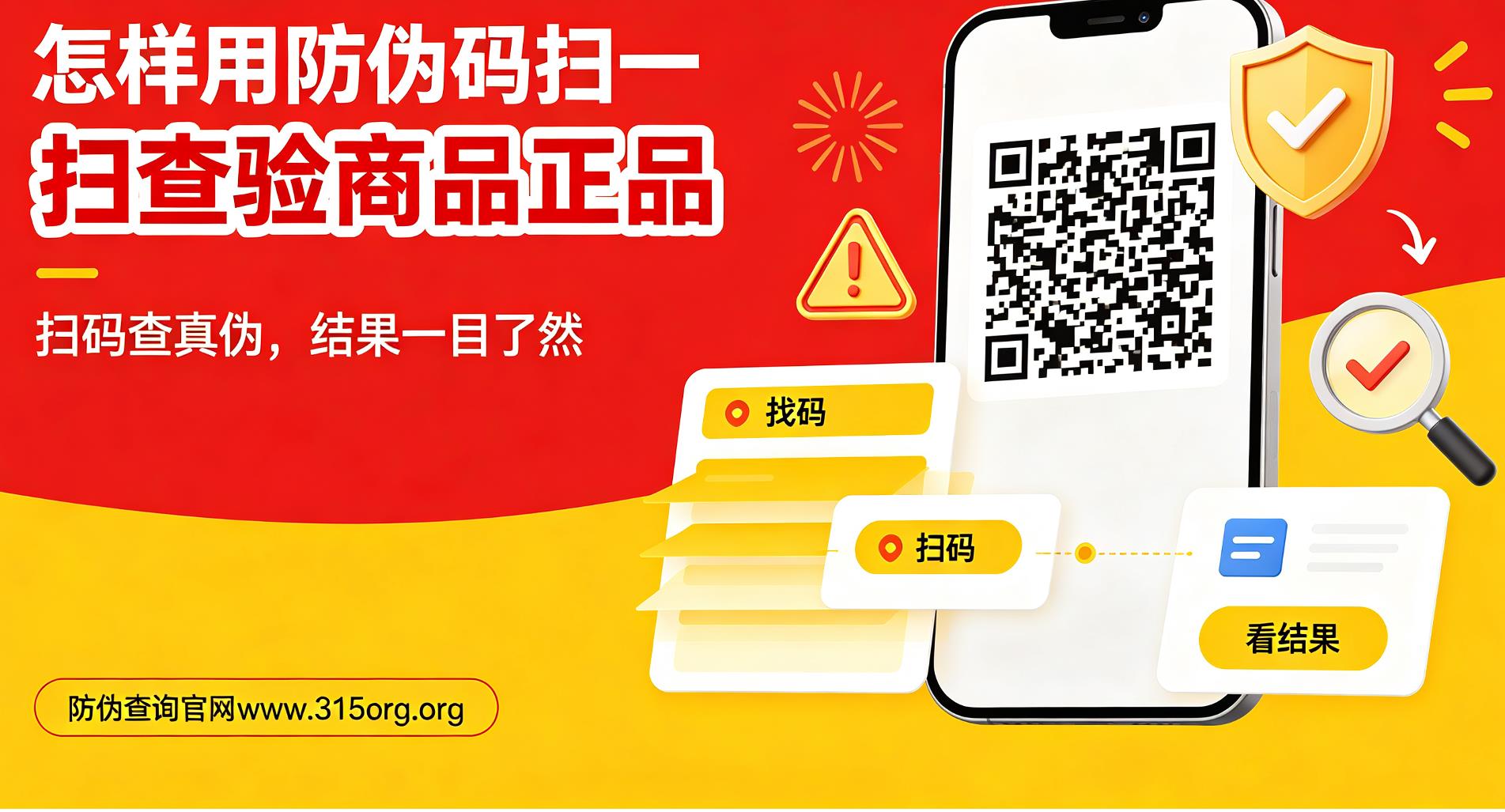 怎样用防伪码扫一扫查验商品正品