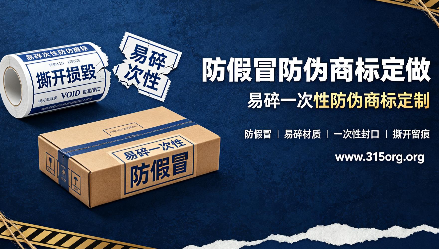 防假冒防伪商标定做，易碎防伪商标定制