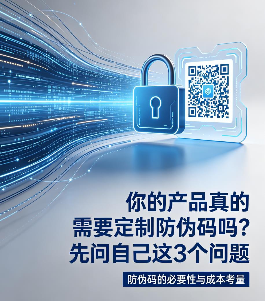 你的产品真的需要定制防伪码吗?先问自己这3个问题 你的产品真的需要定制防伪码吗?先问自己这3个问题