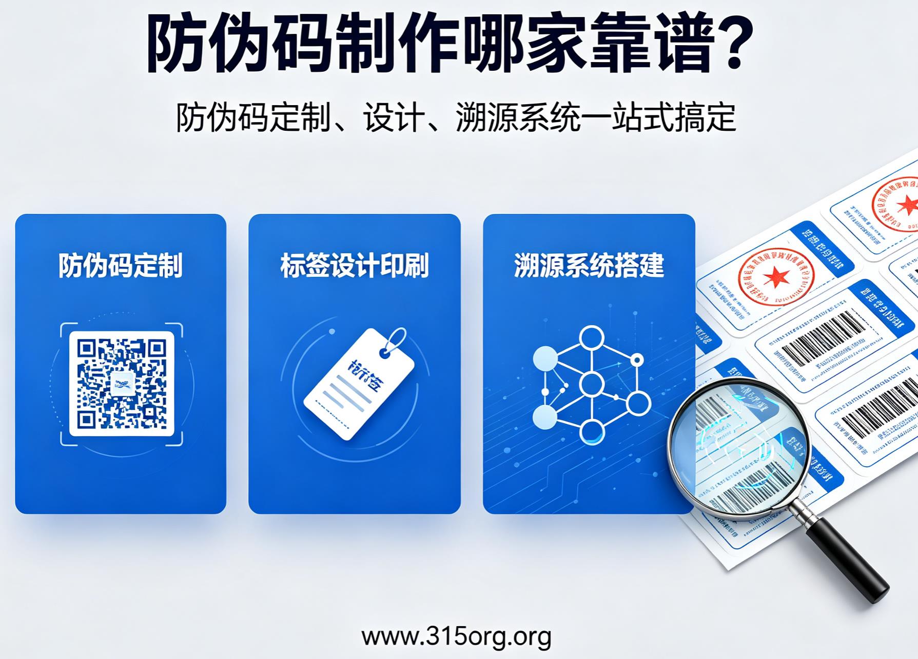 防伪码制作哪家靠谱?防伪码定制、设计、溯源系统一站式搞定 防伪码制作哪家靠谱?防伪码定制、设计、溯源系统一站式搞定