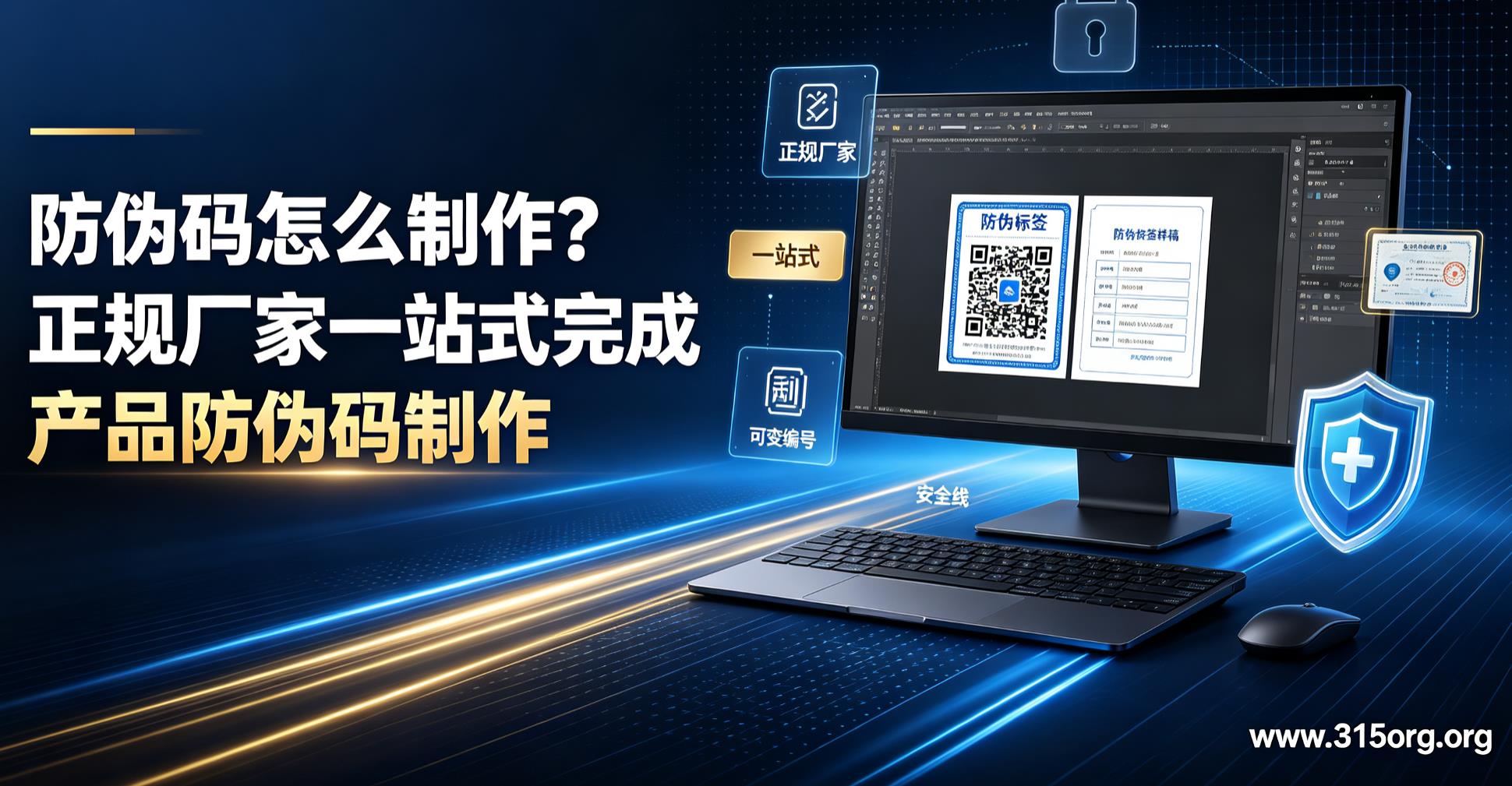 防伪码怎么制作？正规厂家一站式完成产品防伪码制作