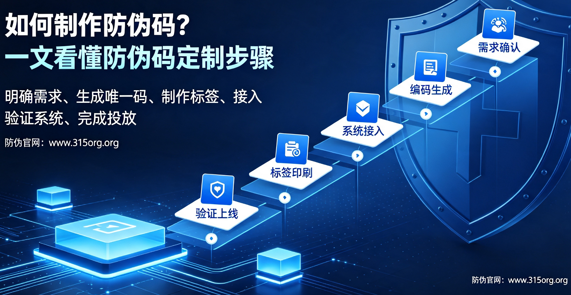 如何制作防伪码？一文看懂防伪码定制步骤
