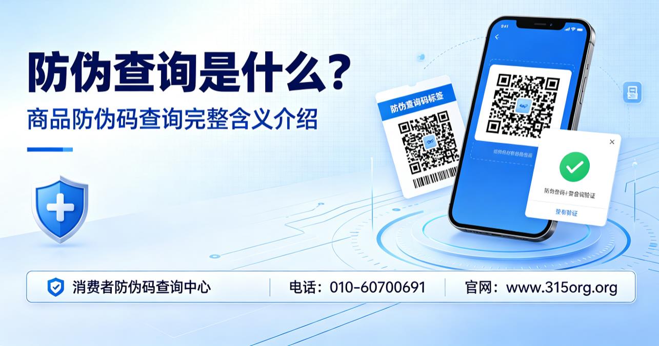 防伪查询是什么？商品防伪码查询完整含义介绍