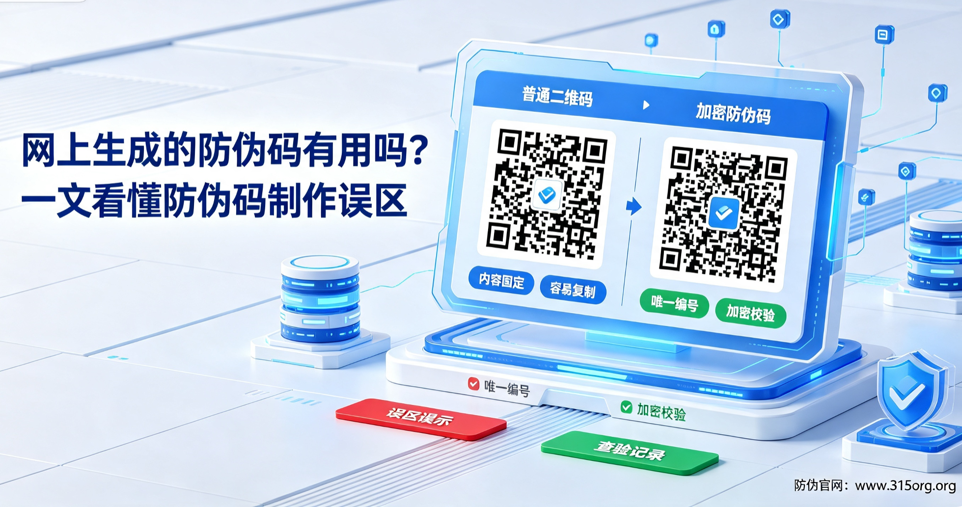 网上生成的防伪码有用吗？一文看懂防伪码制作误区
