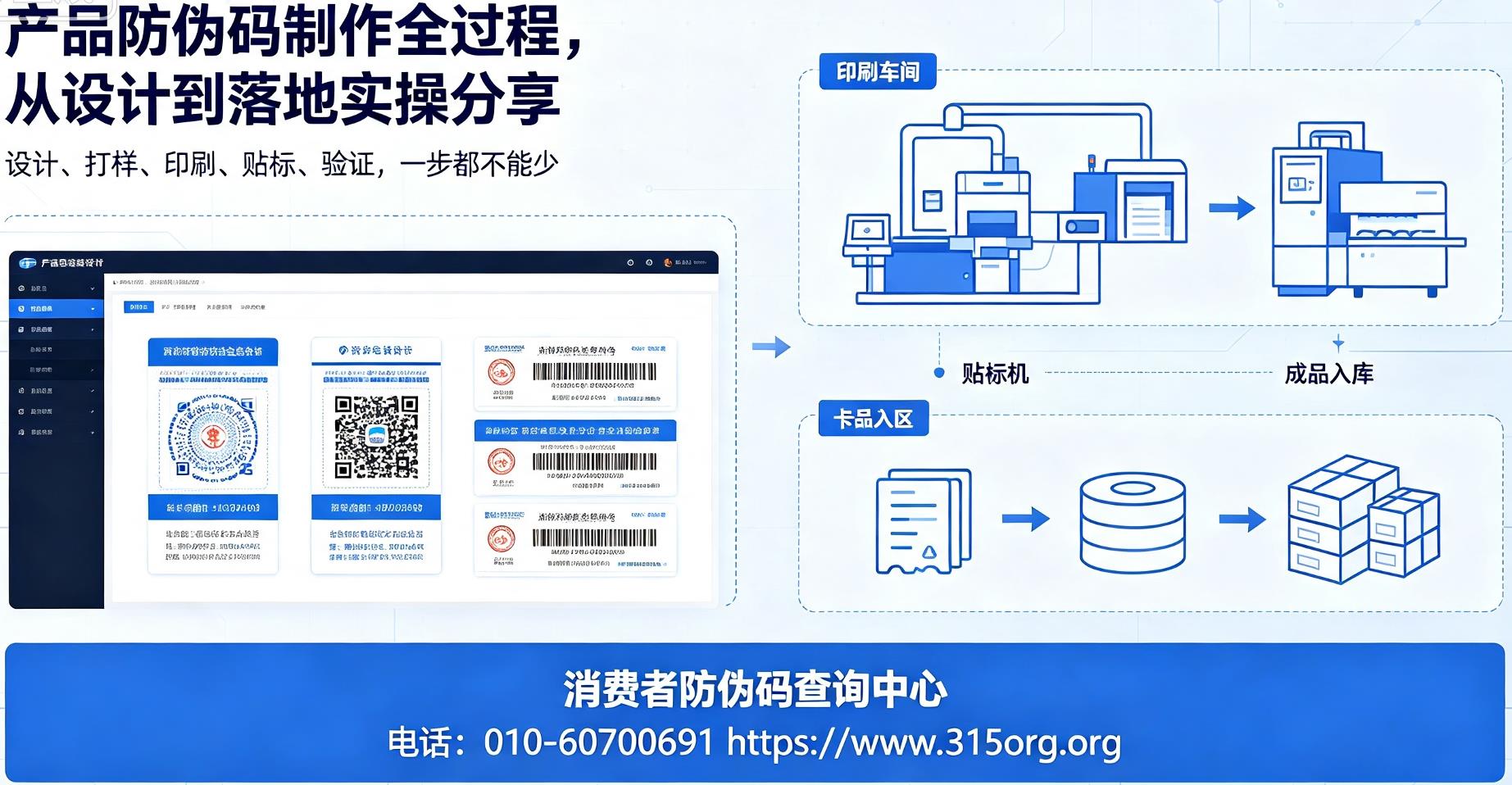 产品防伪码制作全过程，防伪码从设计到落地实操分享