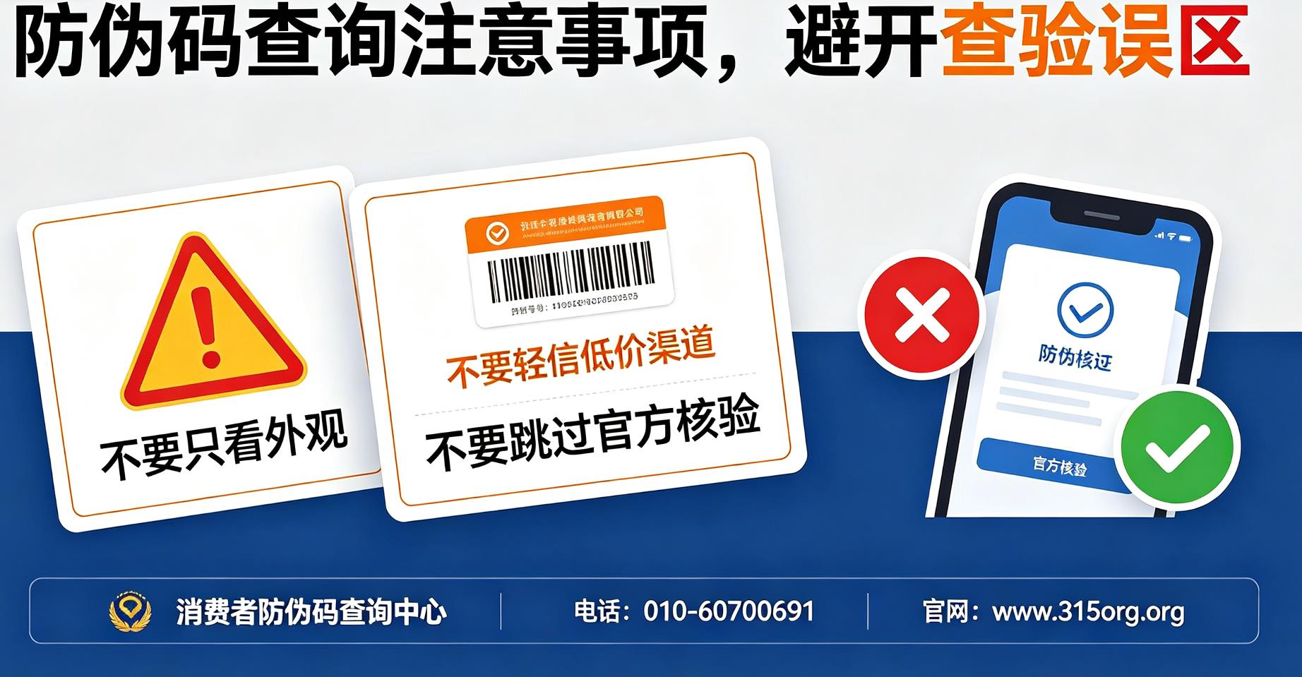 防伪码查询注意事项，避开查验误区