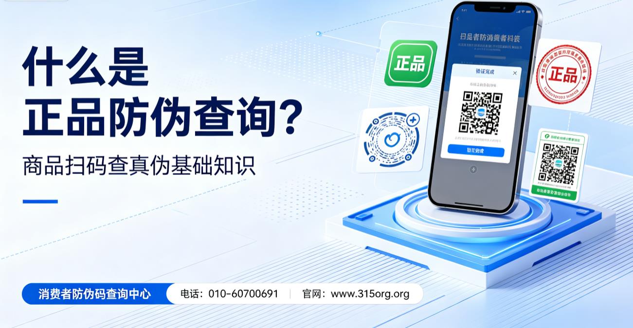 什么是正品防伪查询？商品扫码查真伪基础知识
