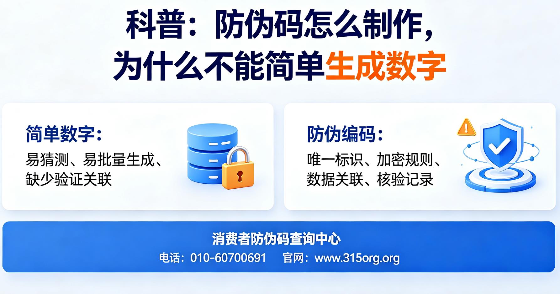 科普：防伪码怎么制作，为什么不能简单生成数字