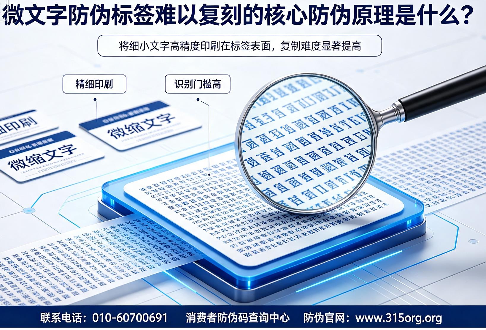 微文字防伪标签难以复刻的核心防伪原理是什么？