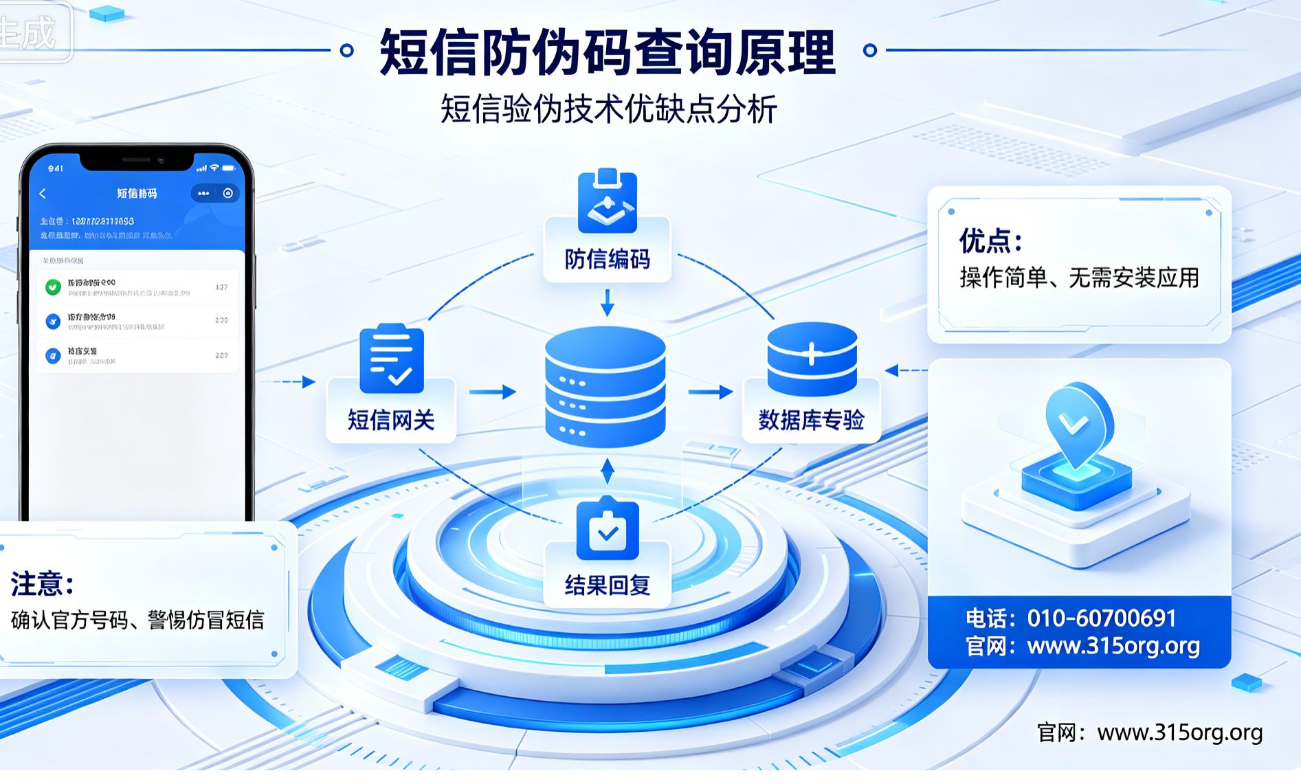 短信防伪码查询原理，短信验伪技术优缺点分析