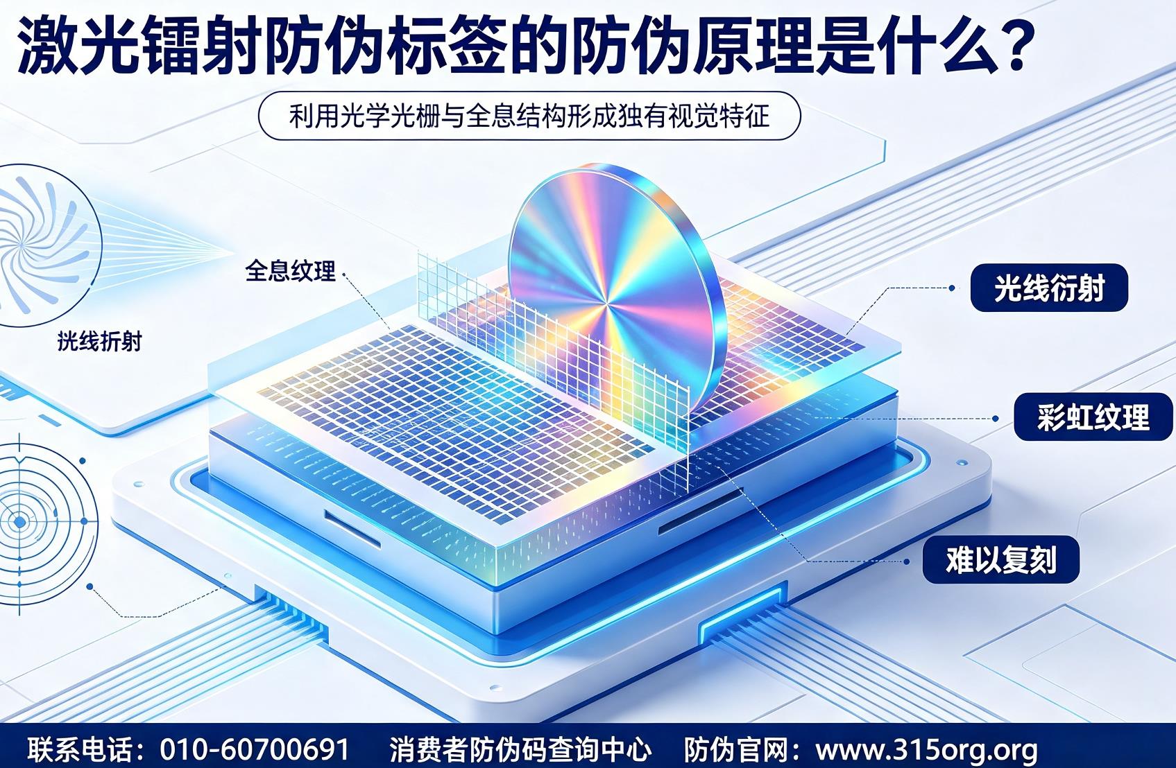 激光镭射防伪标签的防伪原理是什么？